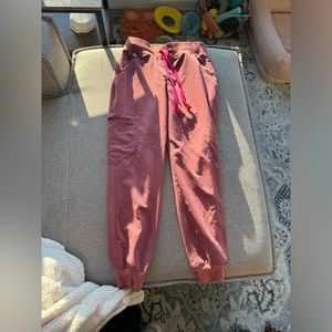 Mauve Figs High Waisted Zamora Joggers